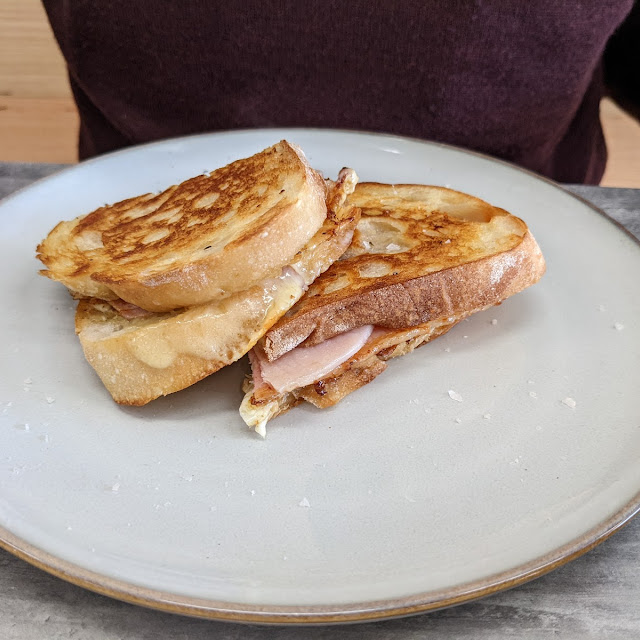 Bacon and Egg Toastie