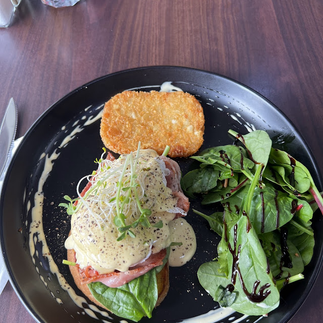 Eggs Benny on Sourdough