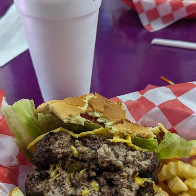 Hamburger and Fries