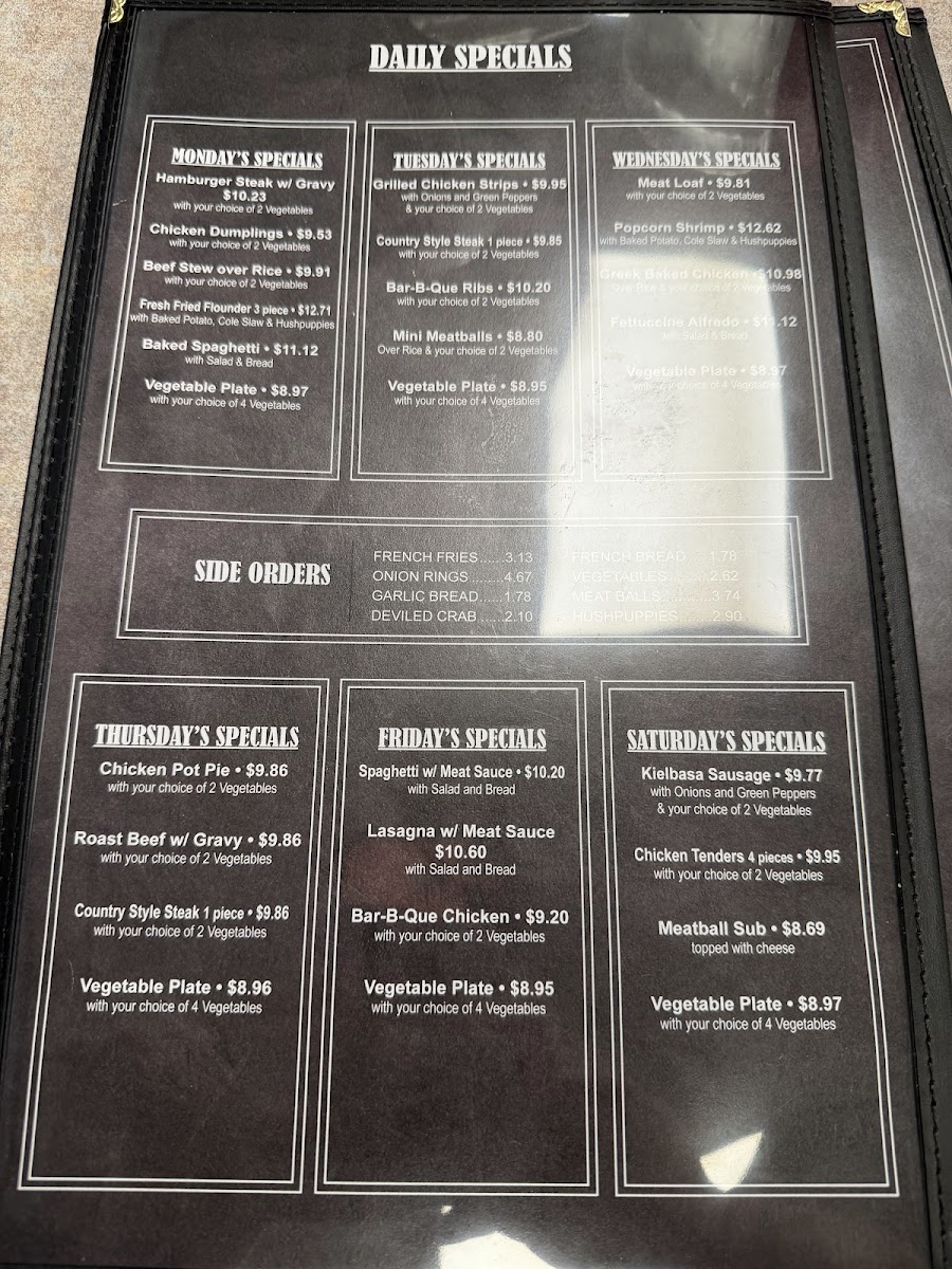 Rancho Menu 1