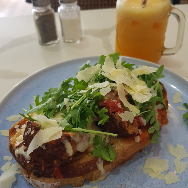 Frog's Breakfast Bruschetta