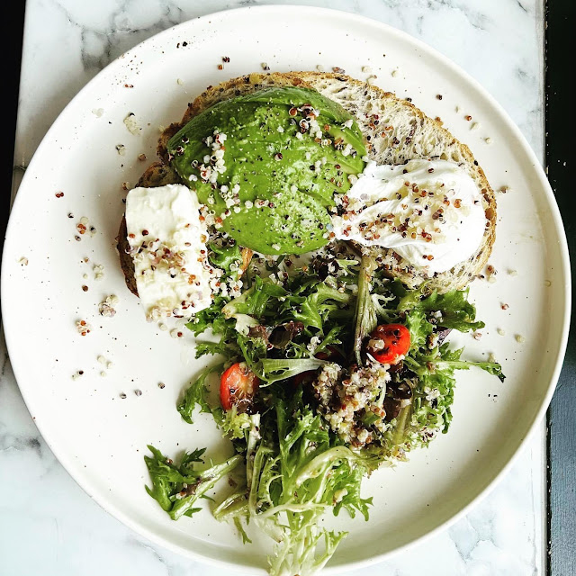 Avocado on Quinoa Toast