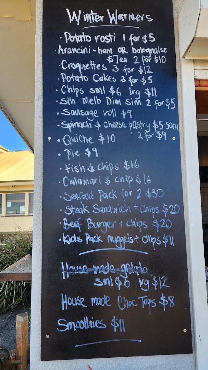 The Kiosk by d'Asporto Menu 1