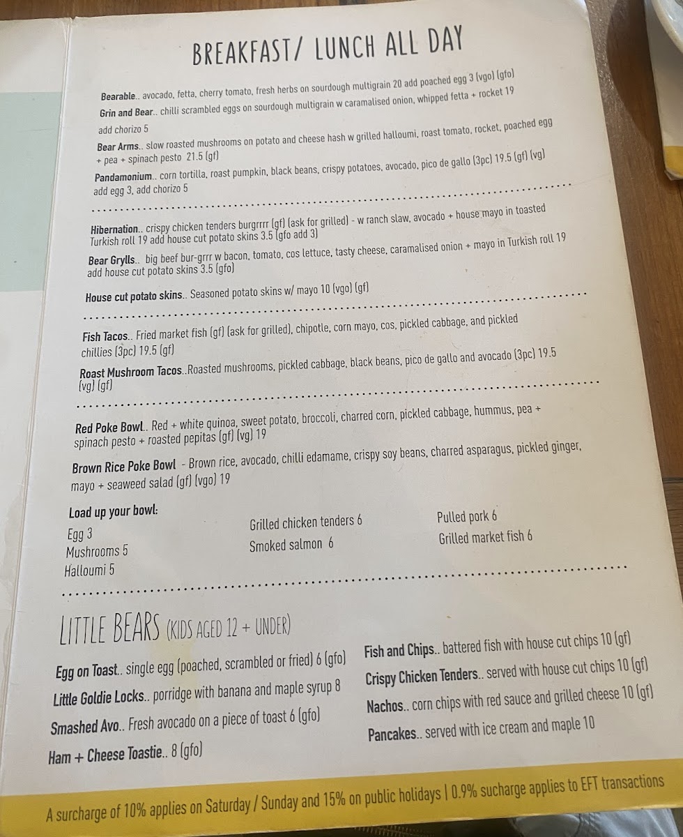 Poke the Bear Cafe Photo 4