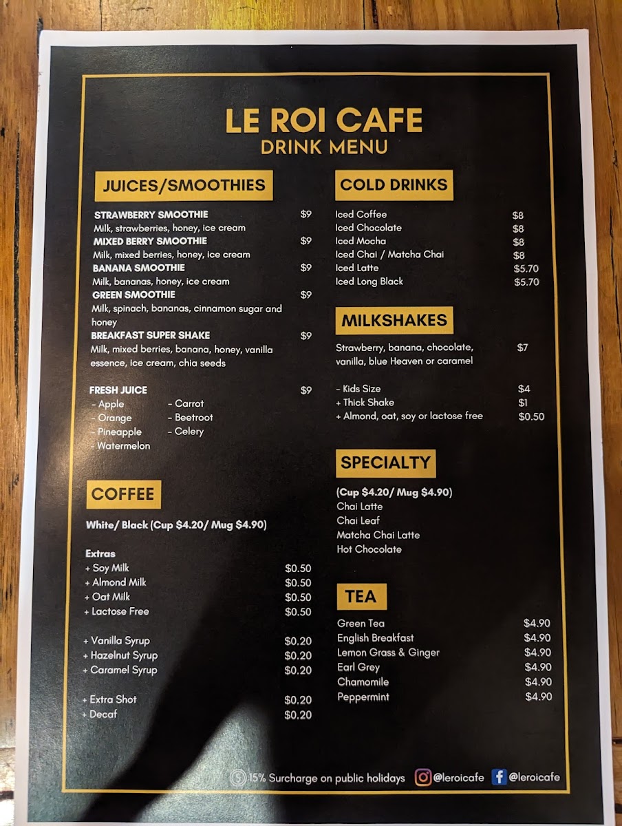 Le Roi Cafe Photo 5