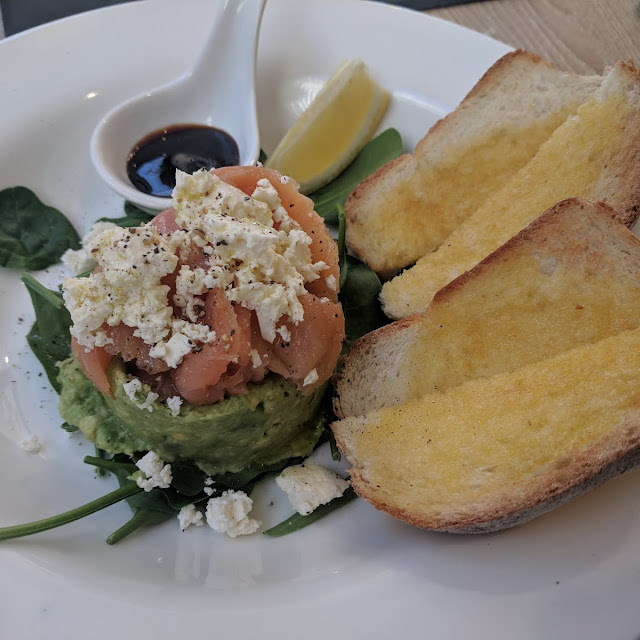 Smoked Salmon and Avocado