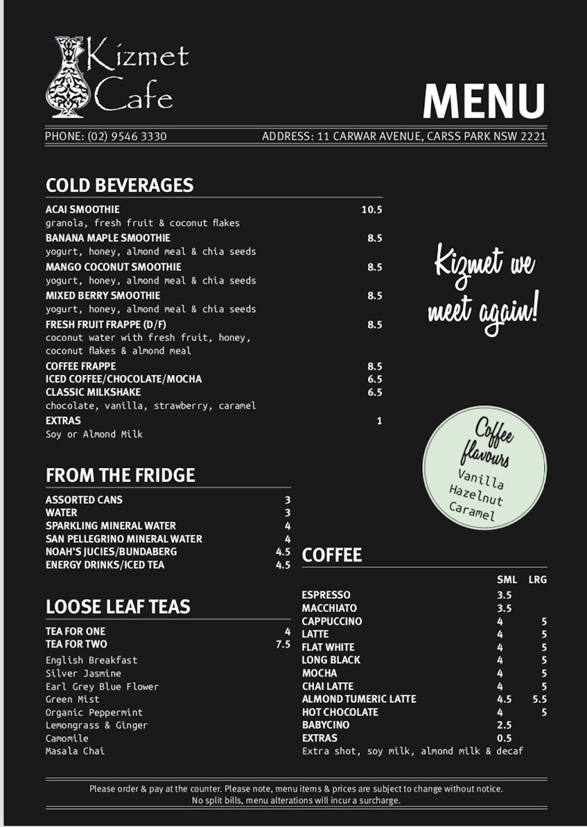 Kizmet Cafe Photo 4