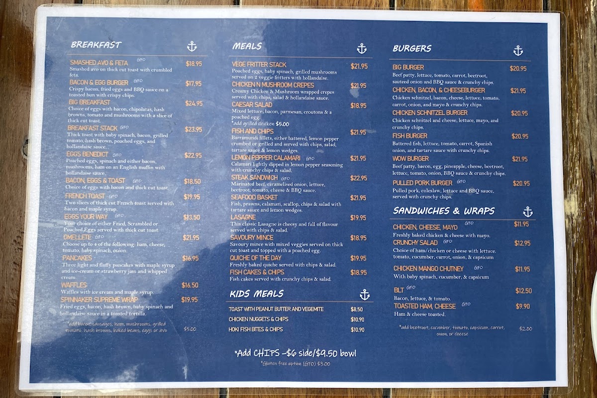 Cafe Spinnaker Park Photo 2