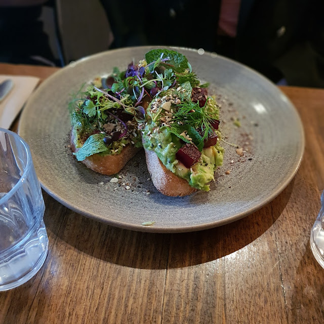 Avocado and Beetroot