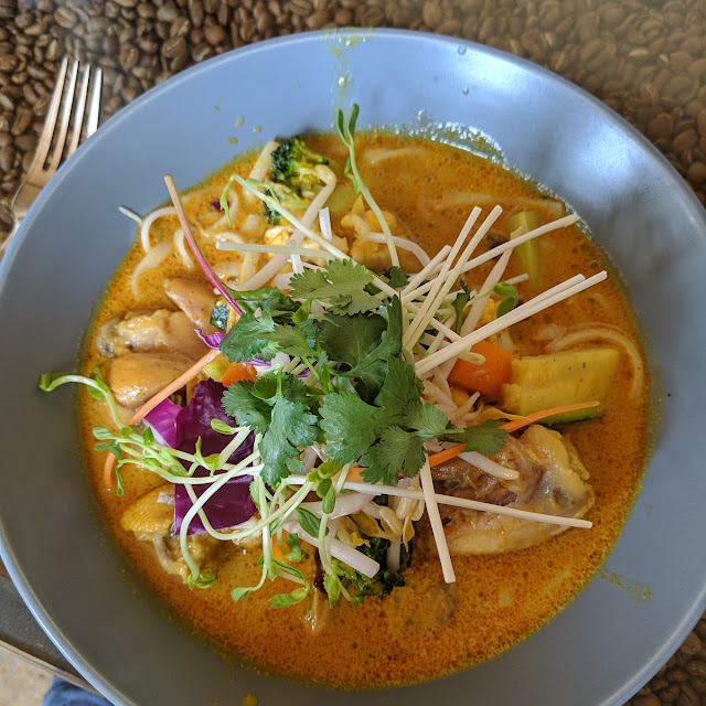 Laksa Noodles with Chicken
