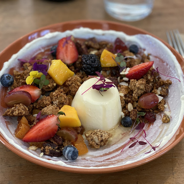 Milk and Honey Panna Cotta