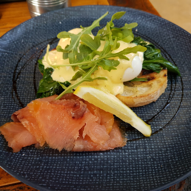 Eggs Benedict with Additional Smoked Salmon