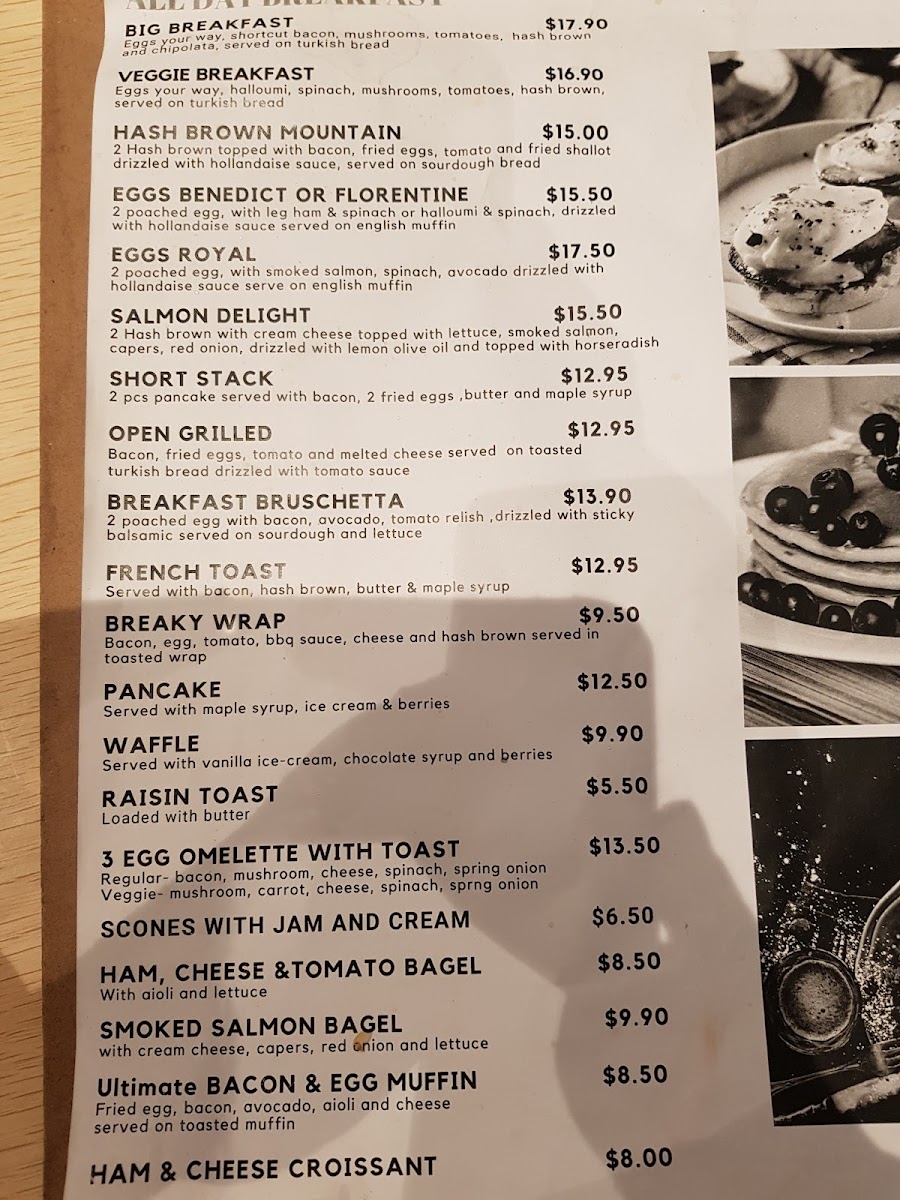 Ant & Elephant Menu 1