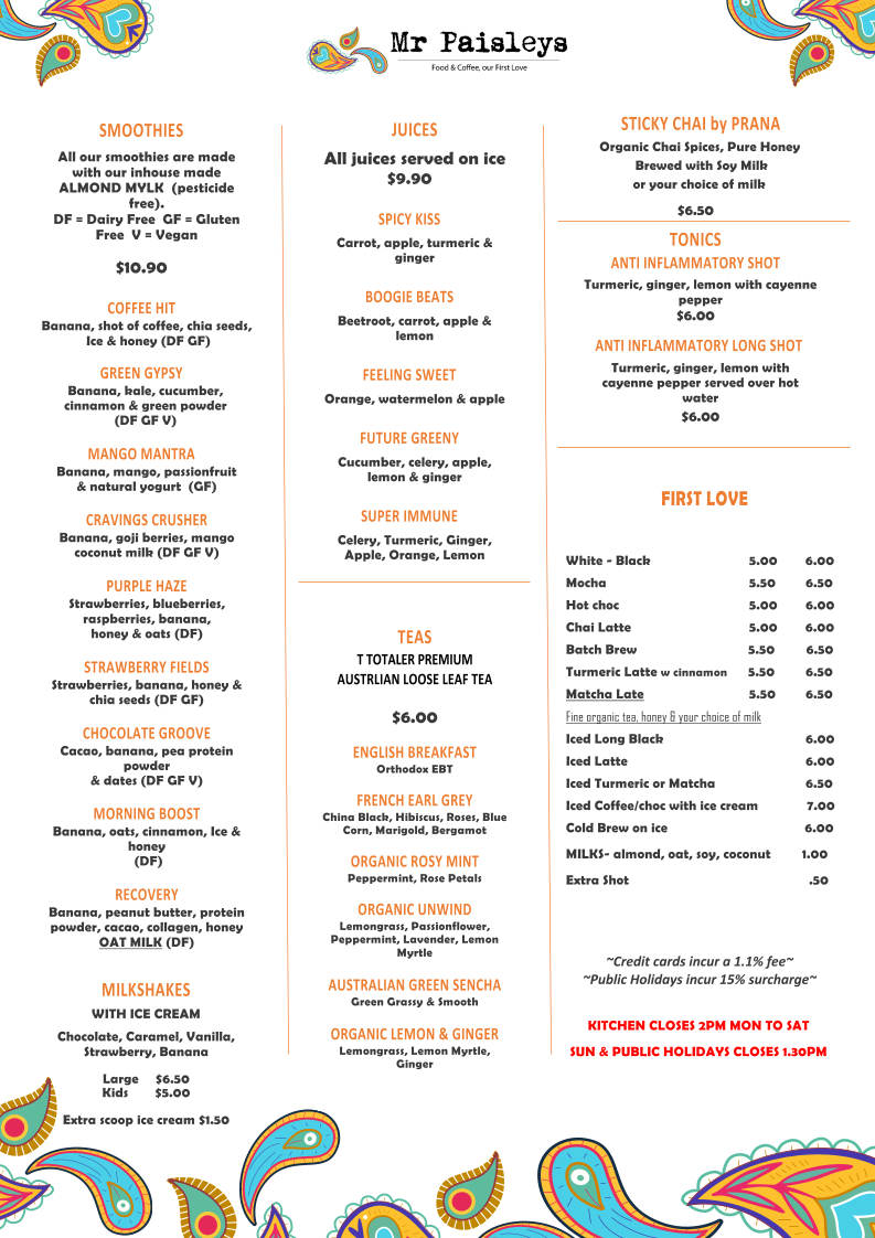 Mr Paisleys Cafe Photo 2