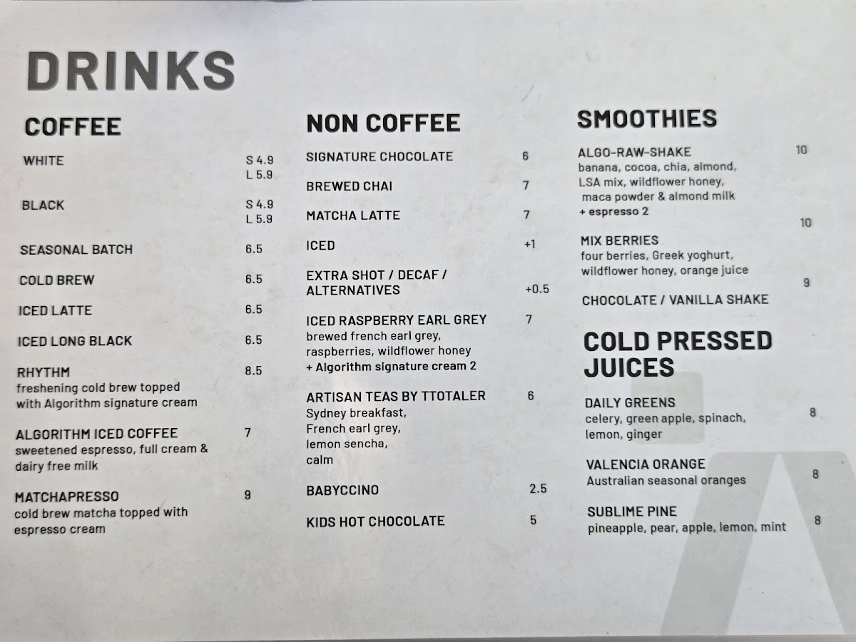 Algorithm Cafe Potts Point Photo 2