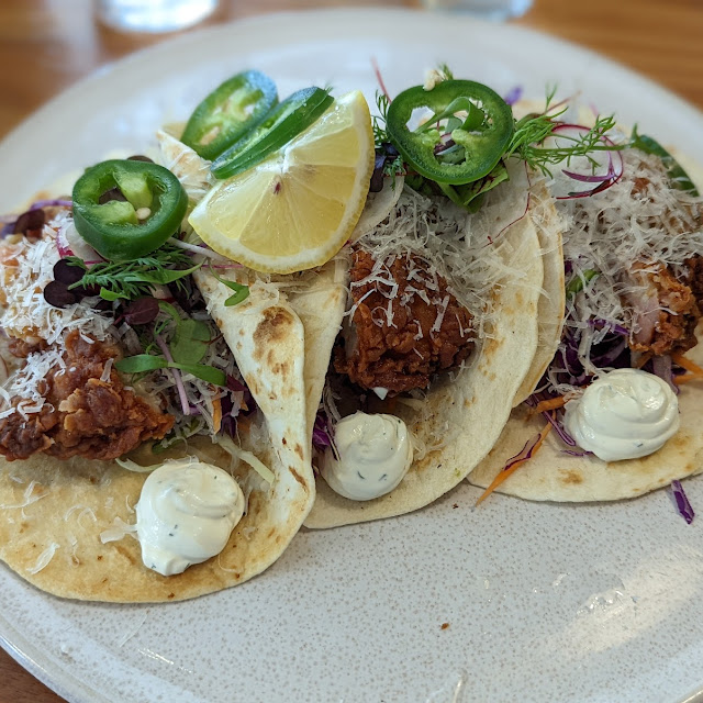 Fried Chicken Tacos