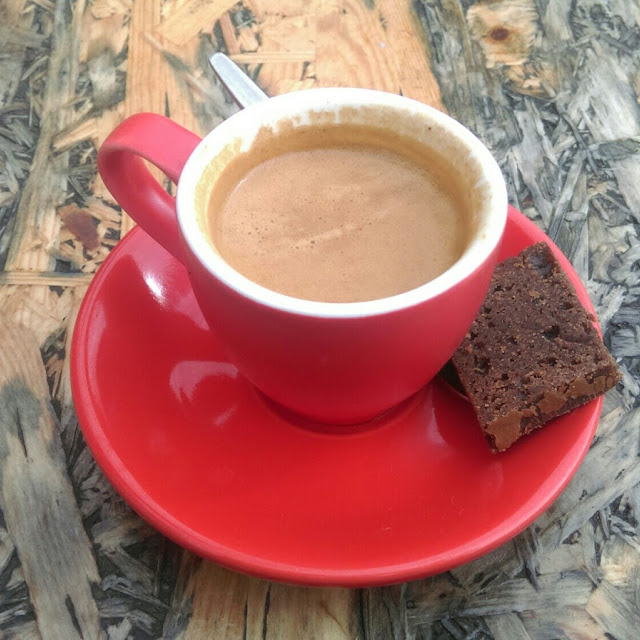 Coffee and a Brownie