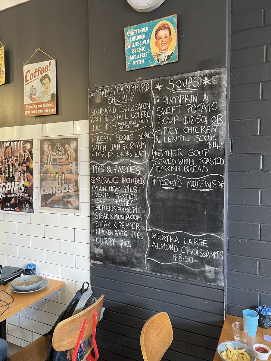 Cafe Z Menu 1