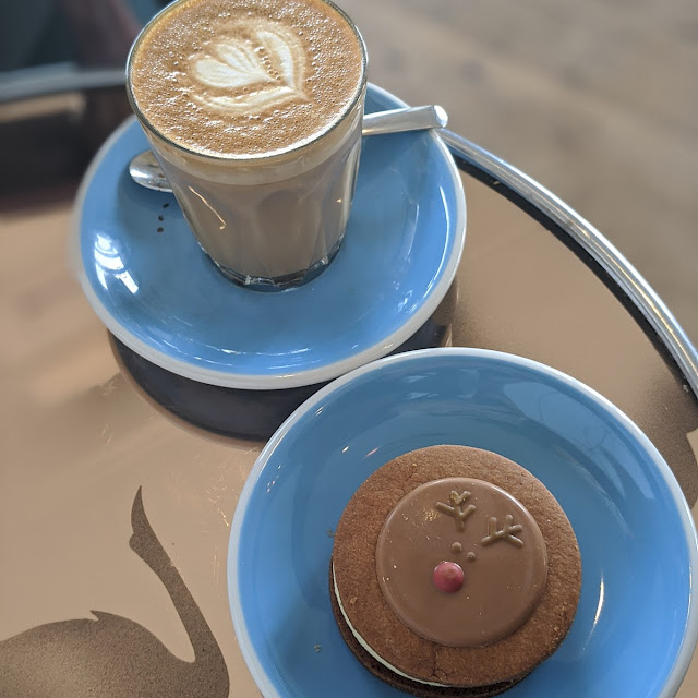Latte and Cookie