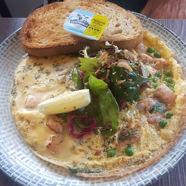 Seafood Omelette