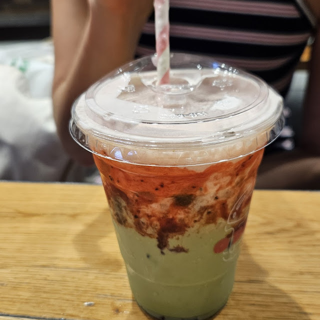 Strawberry Matcha