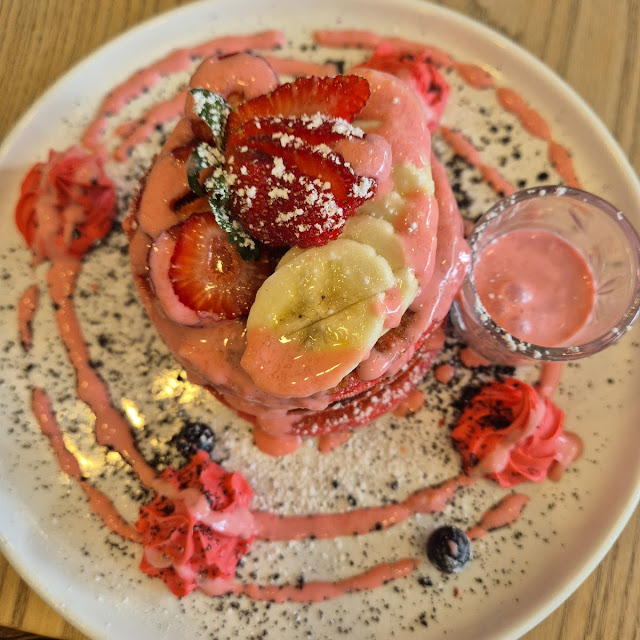 Red Velvet Pancakes