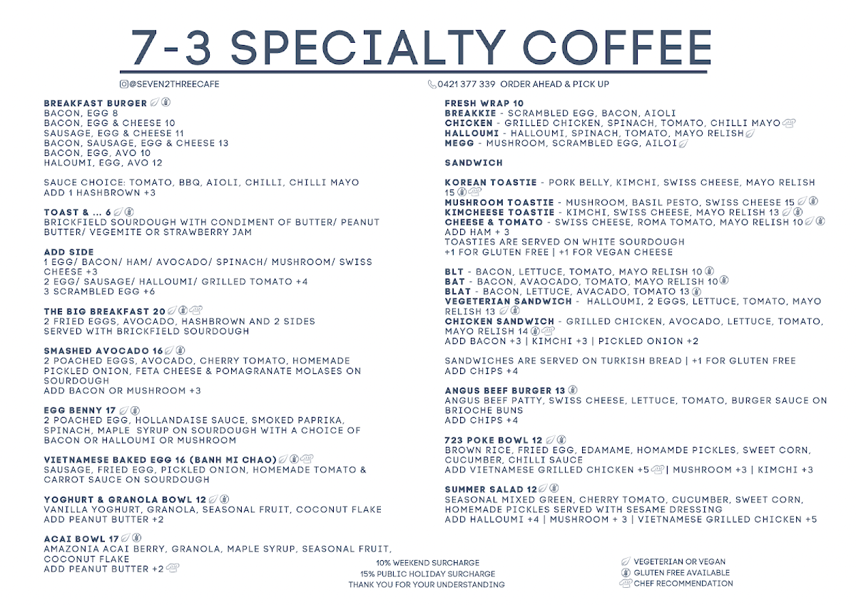 Seven 2 Three Specialty Coffee Photo 2