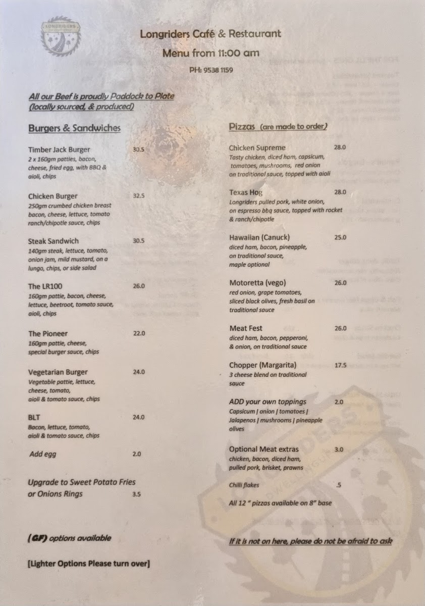 Longriders Cafe & Restaurant Photo 2