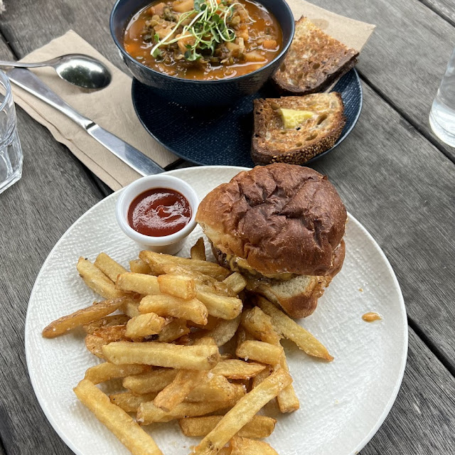 Cheeseburger and Fries